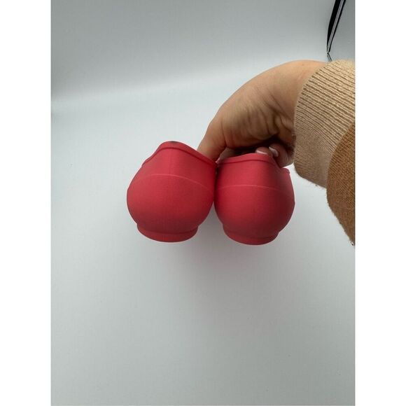 Crocs Womens Pink Eve Iconic Comfort Microfiber Lined Slip-On Ballet Flat Size 8 - Picture 8 of 9